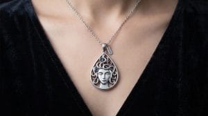 Medusa Pendant Necklace